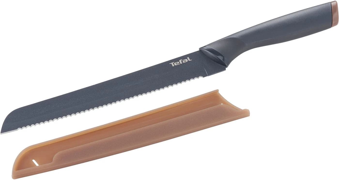 Tefal Brotmesser Fresh Kitchen Grau/Braun Titan-Versiegelung - Bild 2