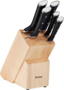 Messerblock TEFAL Ice Force Silber Edelstahl/Holz 5-tlg. Bild 1