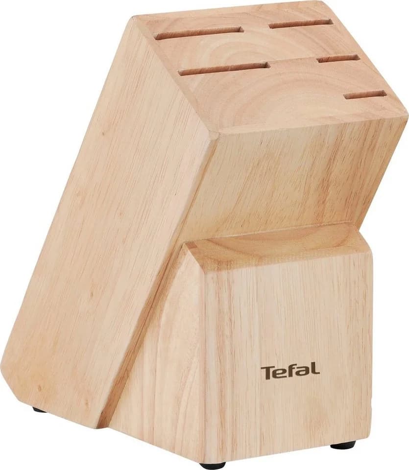 Messerblock TEFAL Ice Force Silber Edelstahl/Holz 5-tlg. - Bild 4