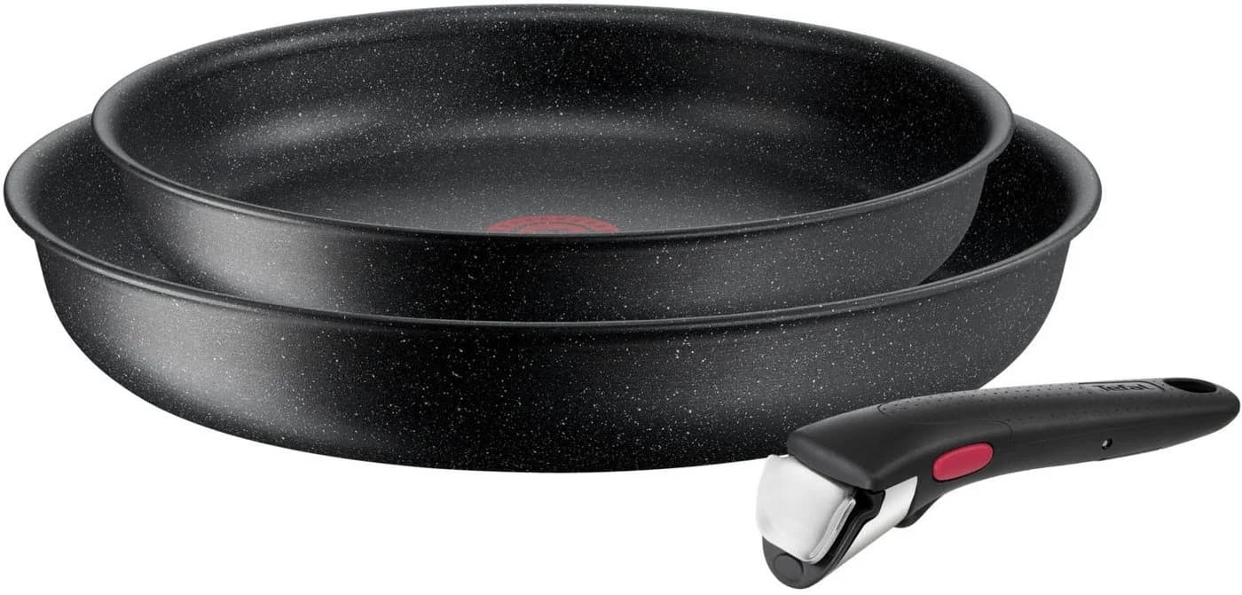 Tefal Ingenio Black Stone Pfannen-Set 3-tlg. mit abnehmbarem Griff - Bild 2