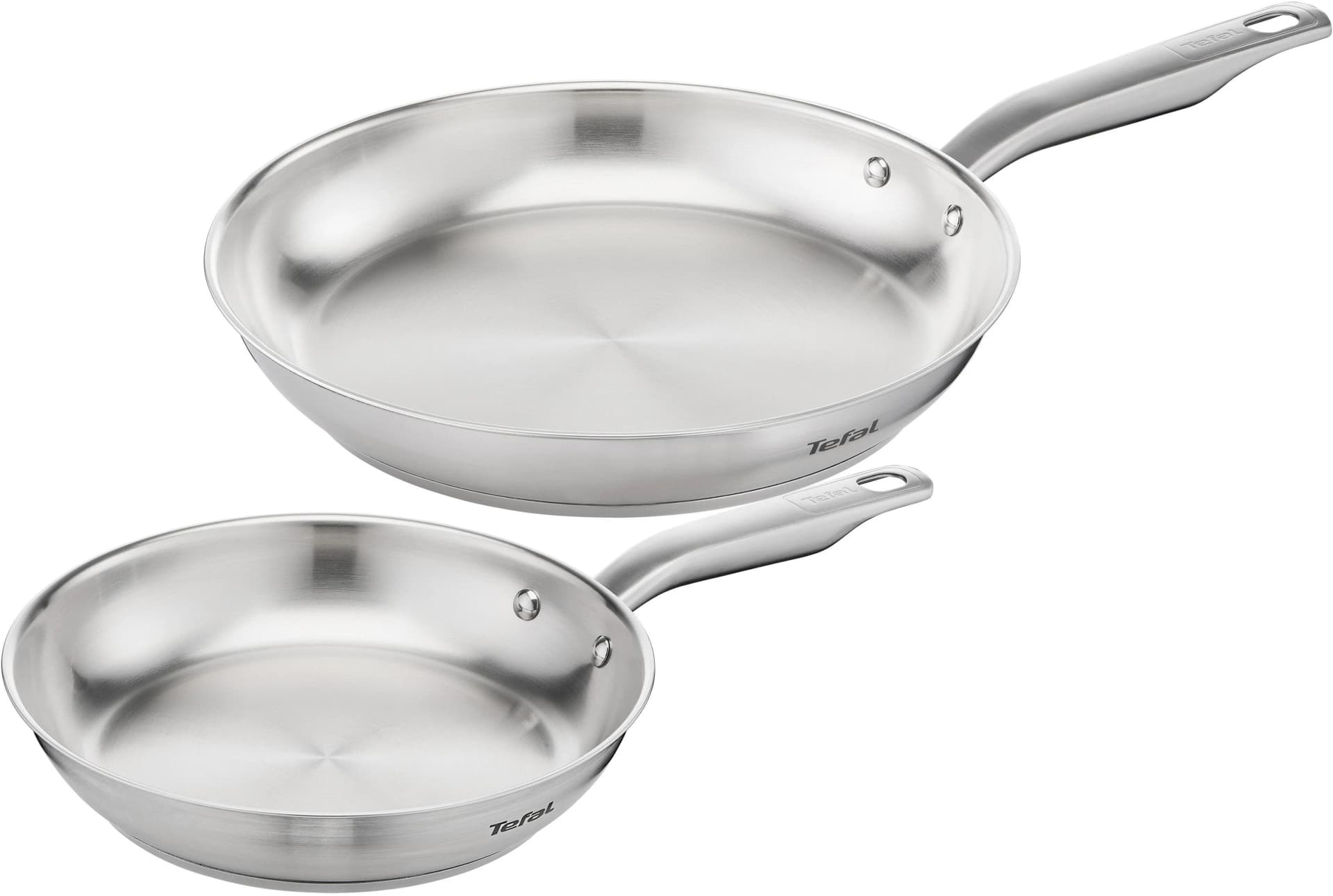 Tefal Virtuoso Pfannen-Set Edelstahl 28cm Backofen