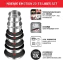 Tefal Ingenio Emotion 20-tlg. Topf-Set mit abnehmbaren Griffen Bild 1