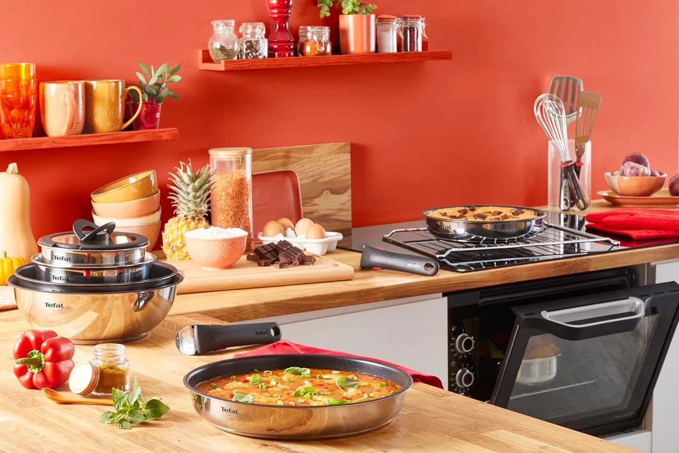 Tefal Ingenio Emotion 20-tlg. Kochgeschirrset Schwarz - Bild 5