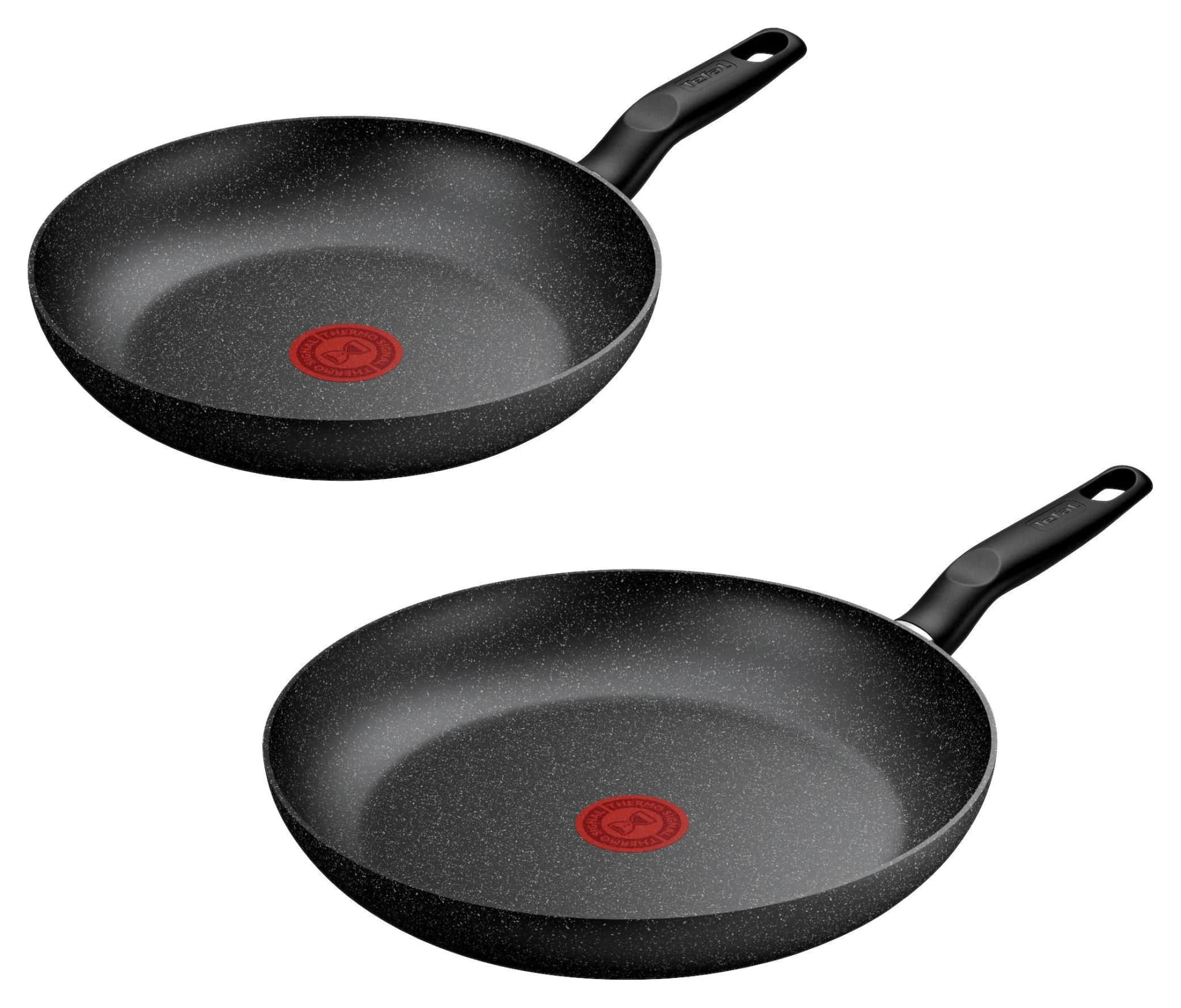 Pfannenset Tefal Dark Essential Schwarz, 2-tlg.