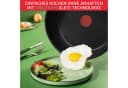 TEFAL Pfannen-Set Duetto On Edelstahl Schwarz Antihaftbeschichtung Induktion Bild 4