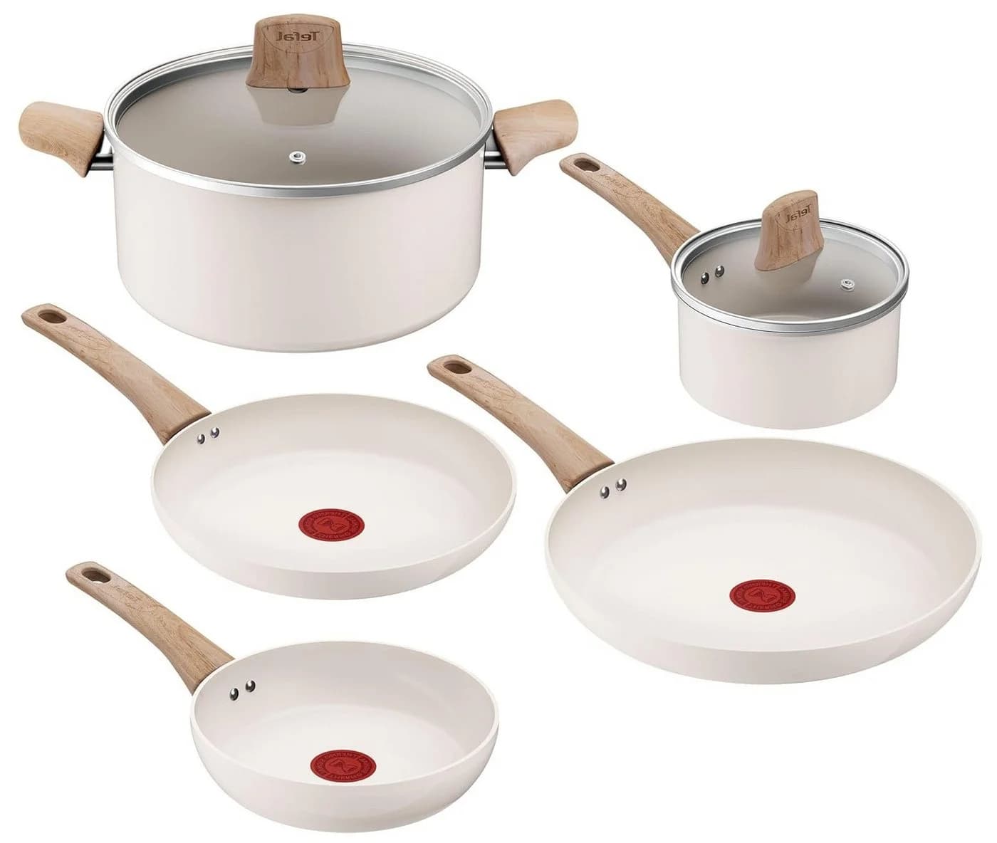 Tefal CERA BRIGHT ON 7-tlg. Keramikset Topf-Set - Bild 2