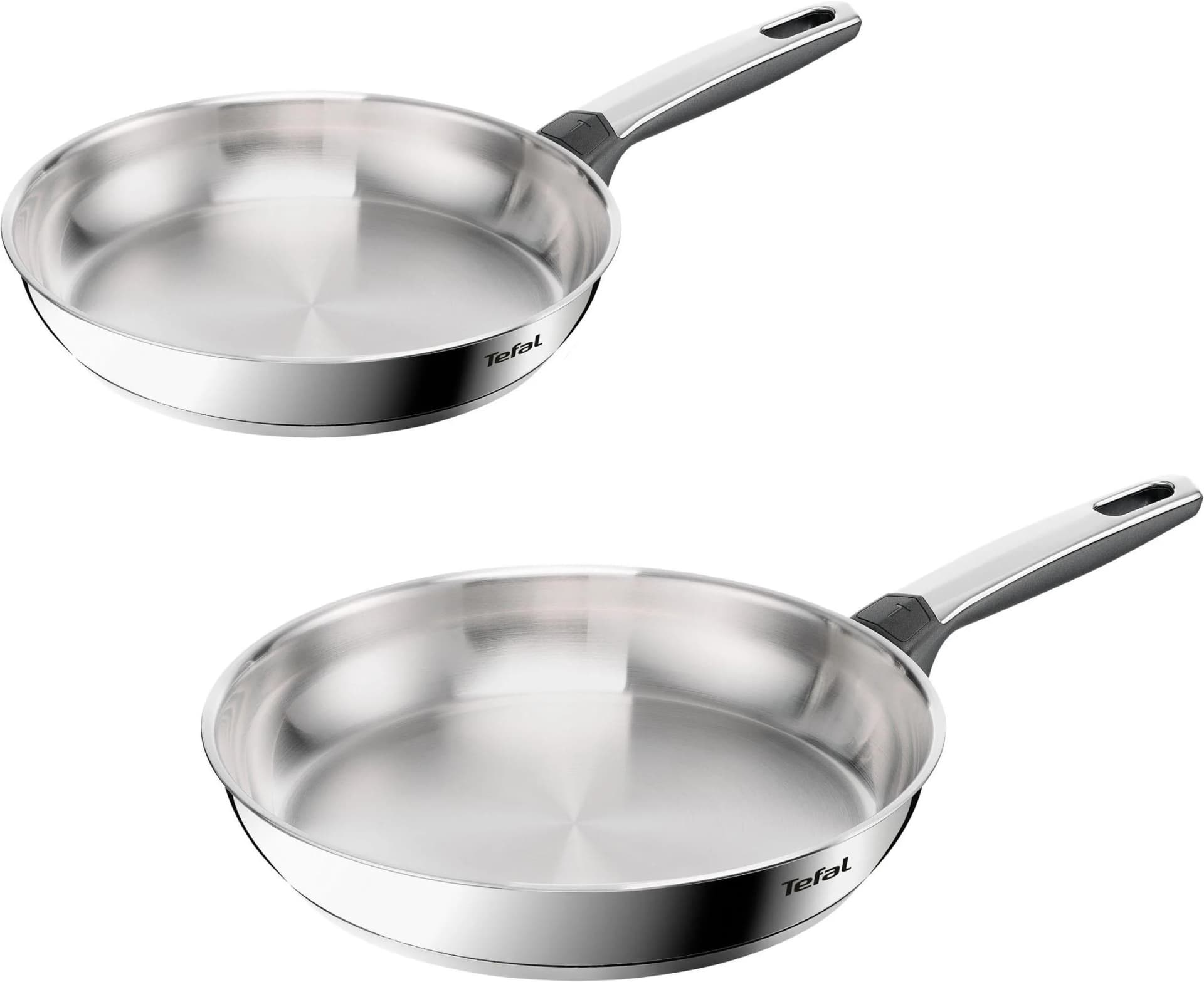 Tefal Emotion+ Pfannen-Set 2-tlg. Edelstahl Induktion
