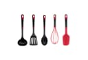Tefal Ingenio+ Kochbesteck-Set 5-tlg. Schwarz/Rot Nylon Silikon Bild 2