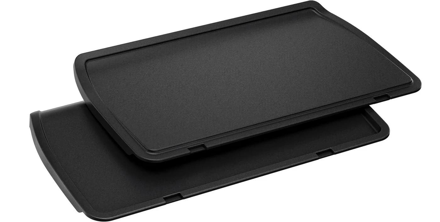 TEFAL Backblech XA7298 OptiGrill Schwarz Alu-Druckguss - Bild 2