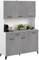 Parisot Buffet Malice 11 Grau/Weiss Betonoptik Holzwerkstoff Bild 1