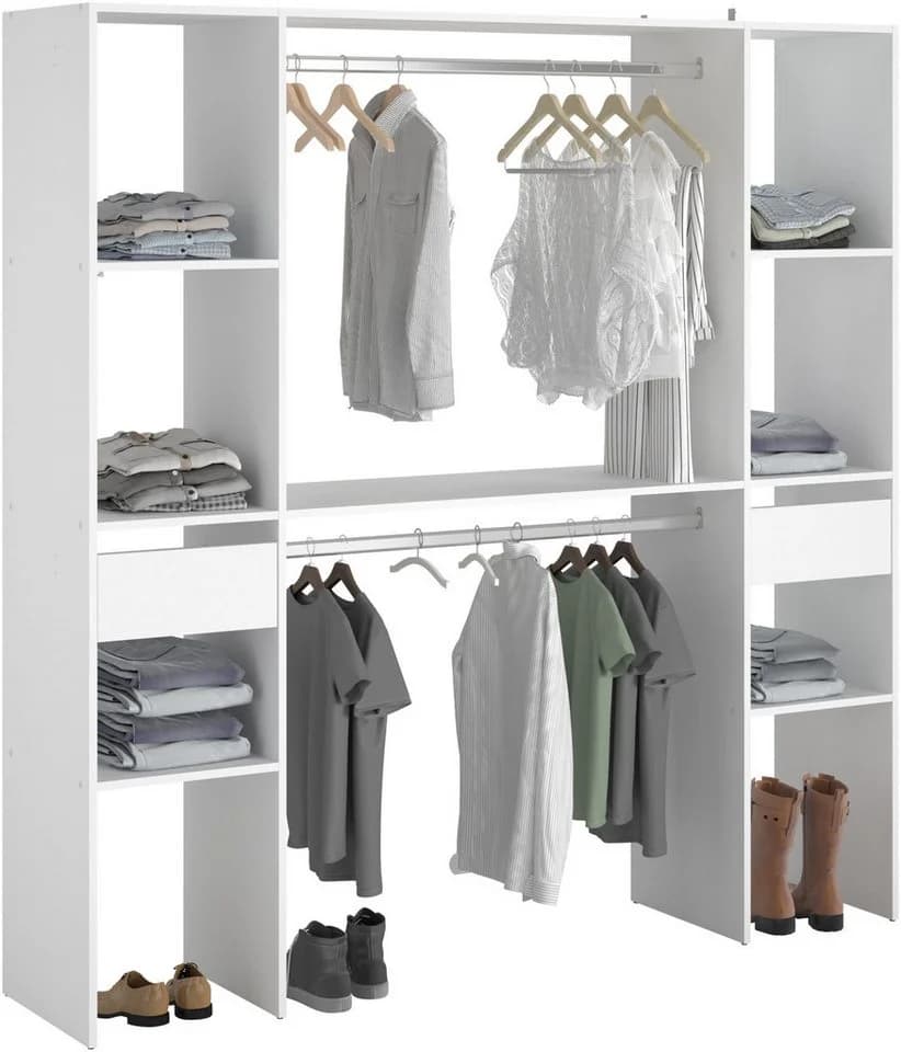 Parisot Mehrzweckschrank Combi 3 Weiß - Bild 2