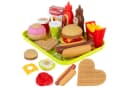 KRUZZEL Fast Food Spielzeug Set 26 Teile Burger Pommes Kinderküche Bild 2