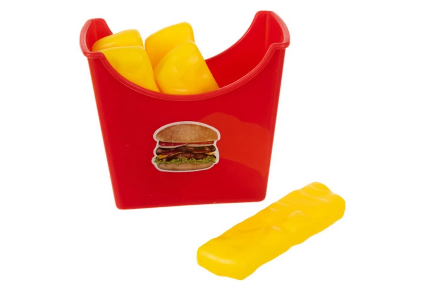 KRUZZEL Fast Food Spielzeug Set 26 Teile Burger Pommes Kinderküche - Bild 4