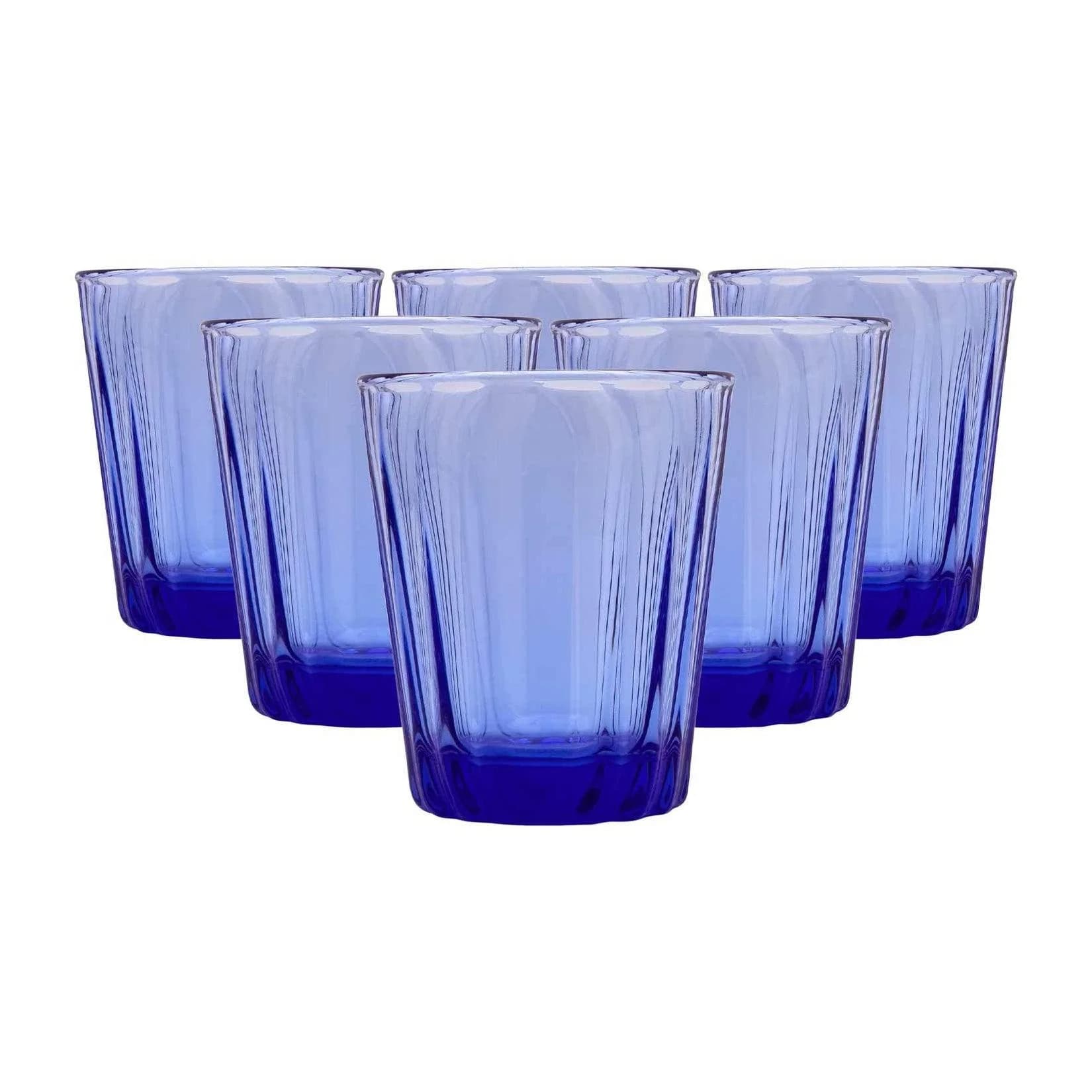 La Rochére Wassergläser Onde 280 ml 6er Set Blau
