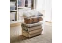 ROTHO Aufbewahrungsbox 3er-Set Transparent Kunststoff Bild 3