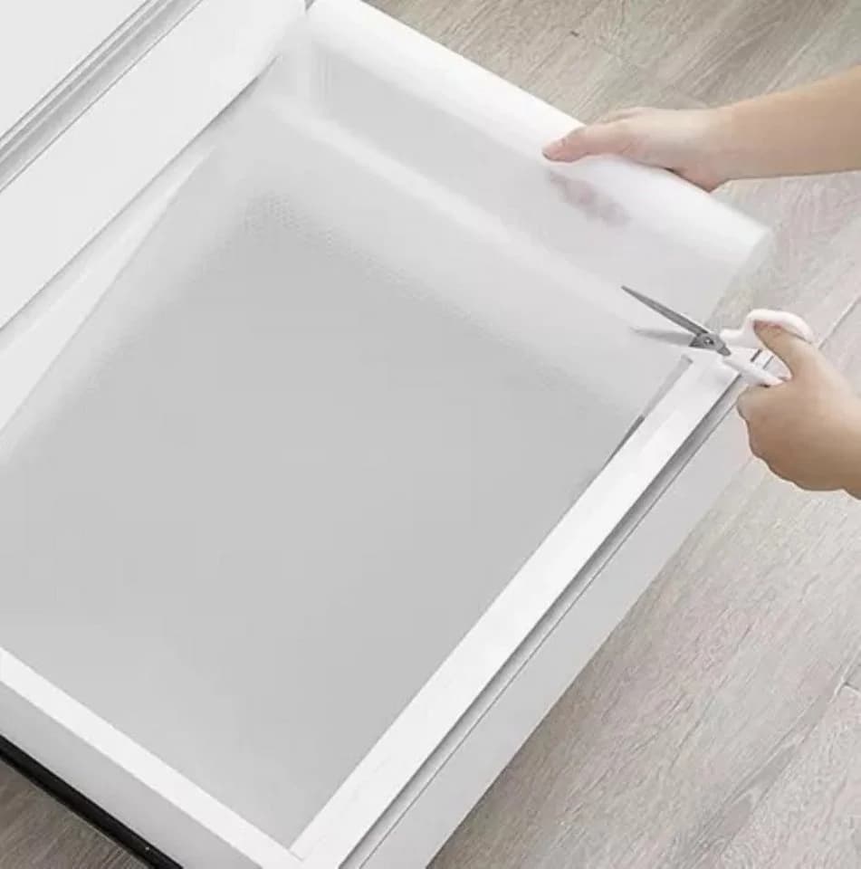 Ruhhy Antirutschmatte Transparent für Schublade und Schrank