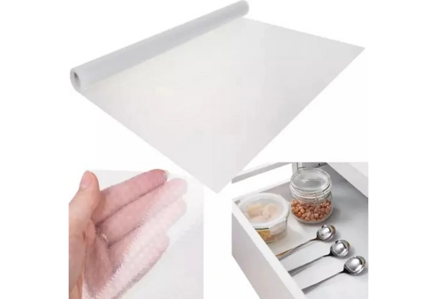 Ruhhy Antirutschmatte Transparent für Schublade und Schrank - Bild 2