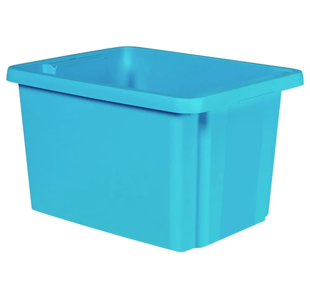 Curver Aufbewahrungsbox 26L Drehstapelbox Blau