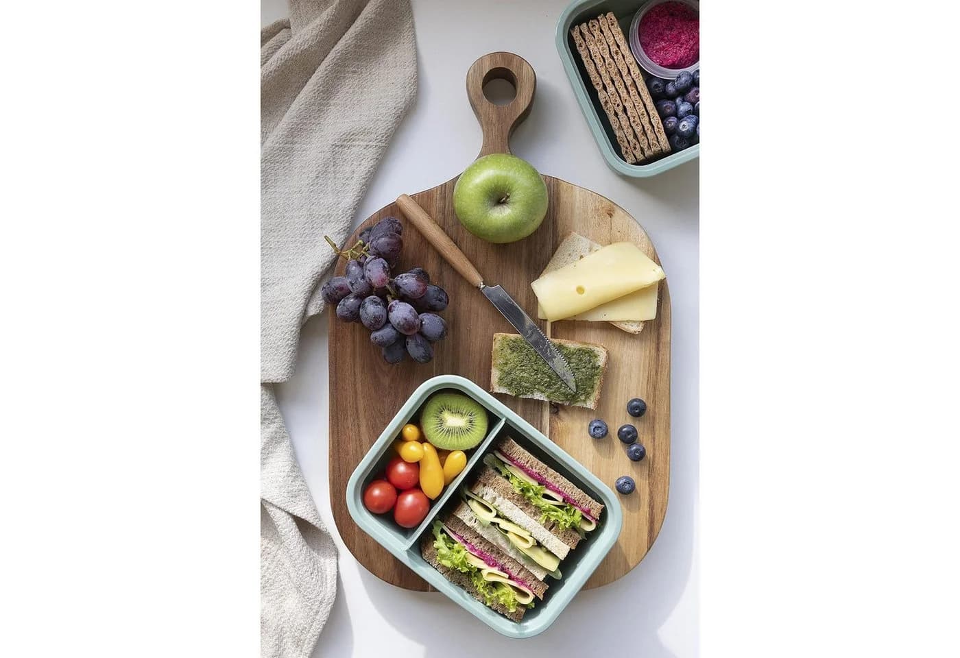 Curver Lunchbox DUAL Smart To Go Eco Line 0,6L + 0,3L - Bild 3