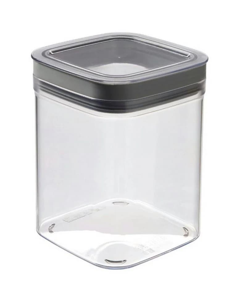 Curver Vorratsdose Dry Cube Grau Transparent Stapelbar - Bild 2