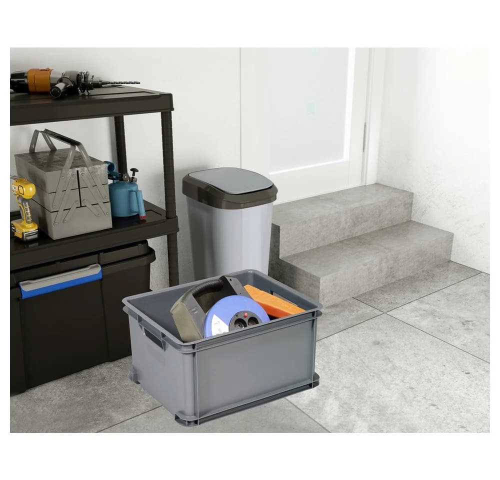 Curver Aufbewahrungsbox UNIBOX Classic S 15L Silber - Bild 4
