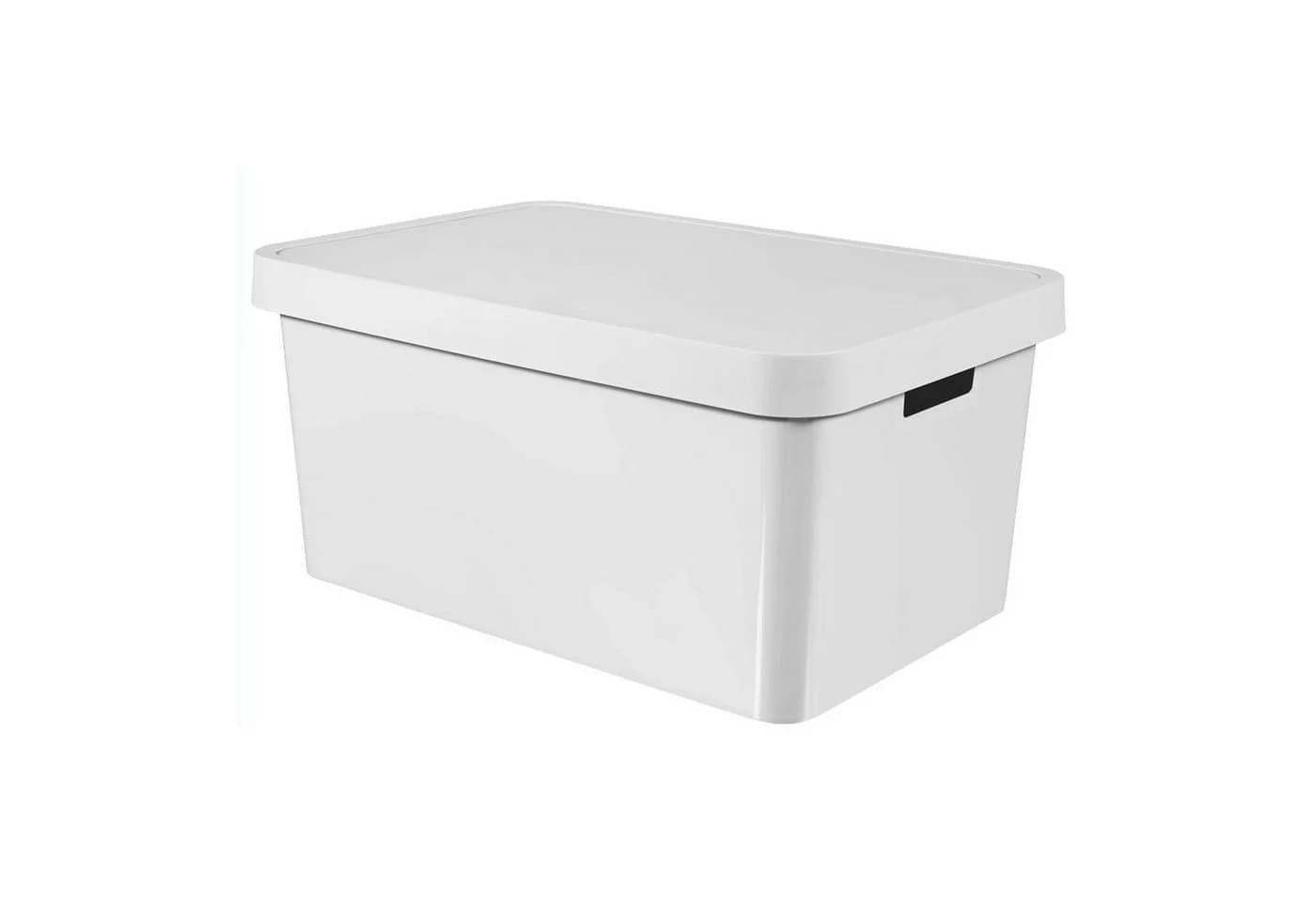 Curver Aufbewahrungsbox Infinity 45 L Weiß mit Deckel