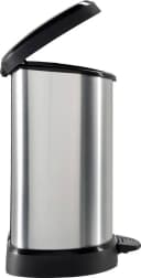Curver DECO Bin 240568 Mülleimer 15l Silber/Schwarz Bild 3