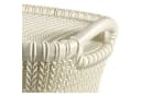 Curver Wäschekorb Knit 57l Beige Kunststoff Bild 1