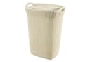 Curver Wäschekorb Knit 57l Beige Kunststoff Bild 2
