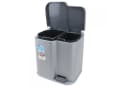 Curver Duo Pedalbin Mülleimer mit 2 Behältern Bild 1