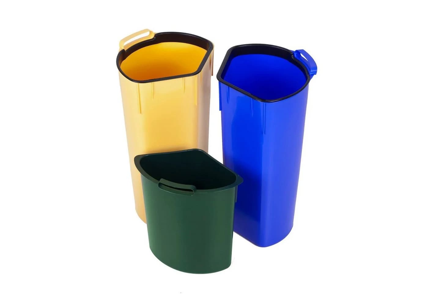 Curver Trio Mülltrennsystem 40L Treteimer mit 3 Fächern - Bild 4