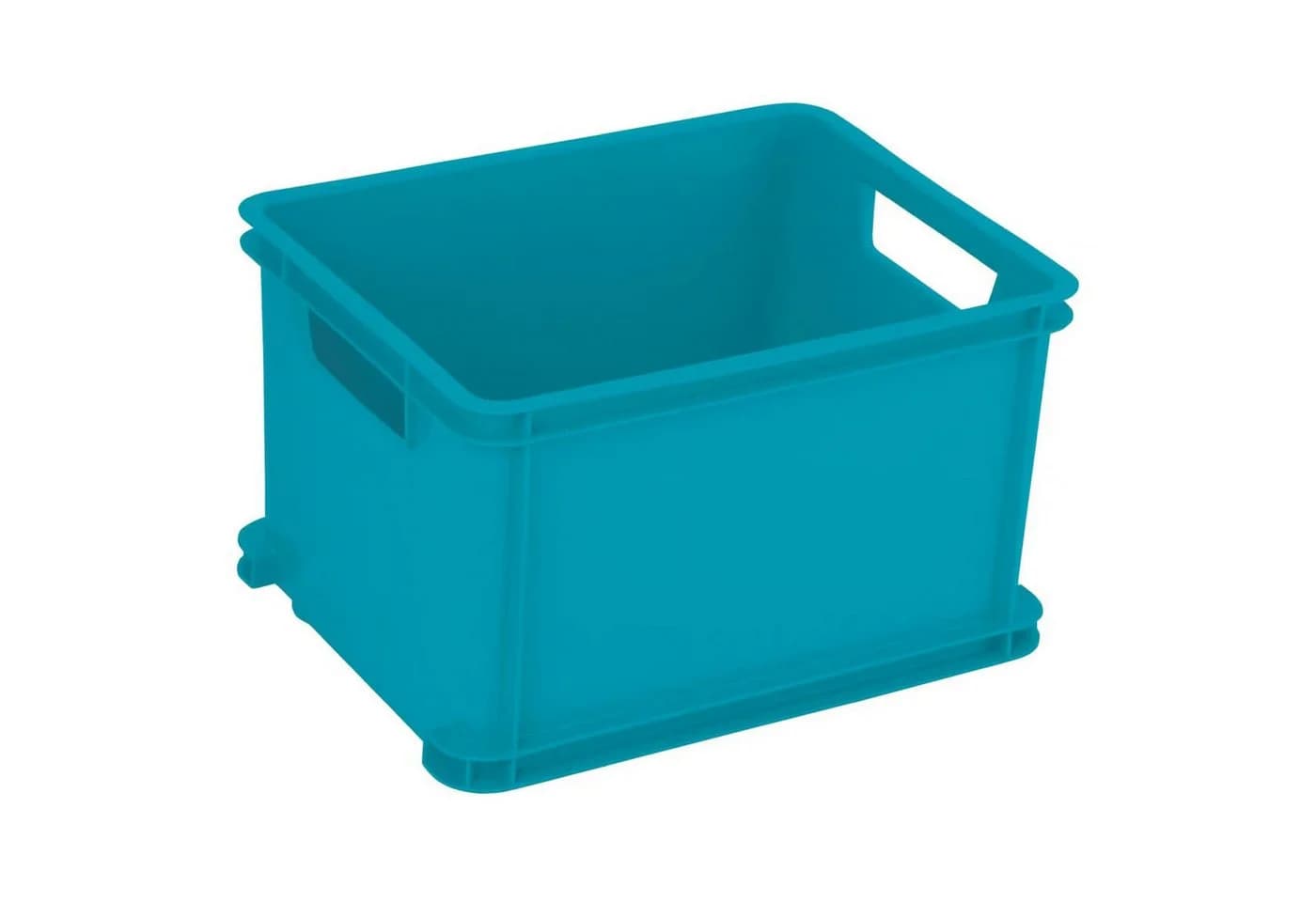 Curver Unibox Classic S Stapelbox 15L Türkisblau