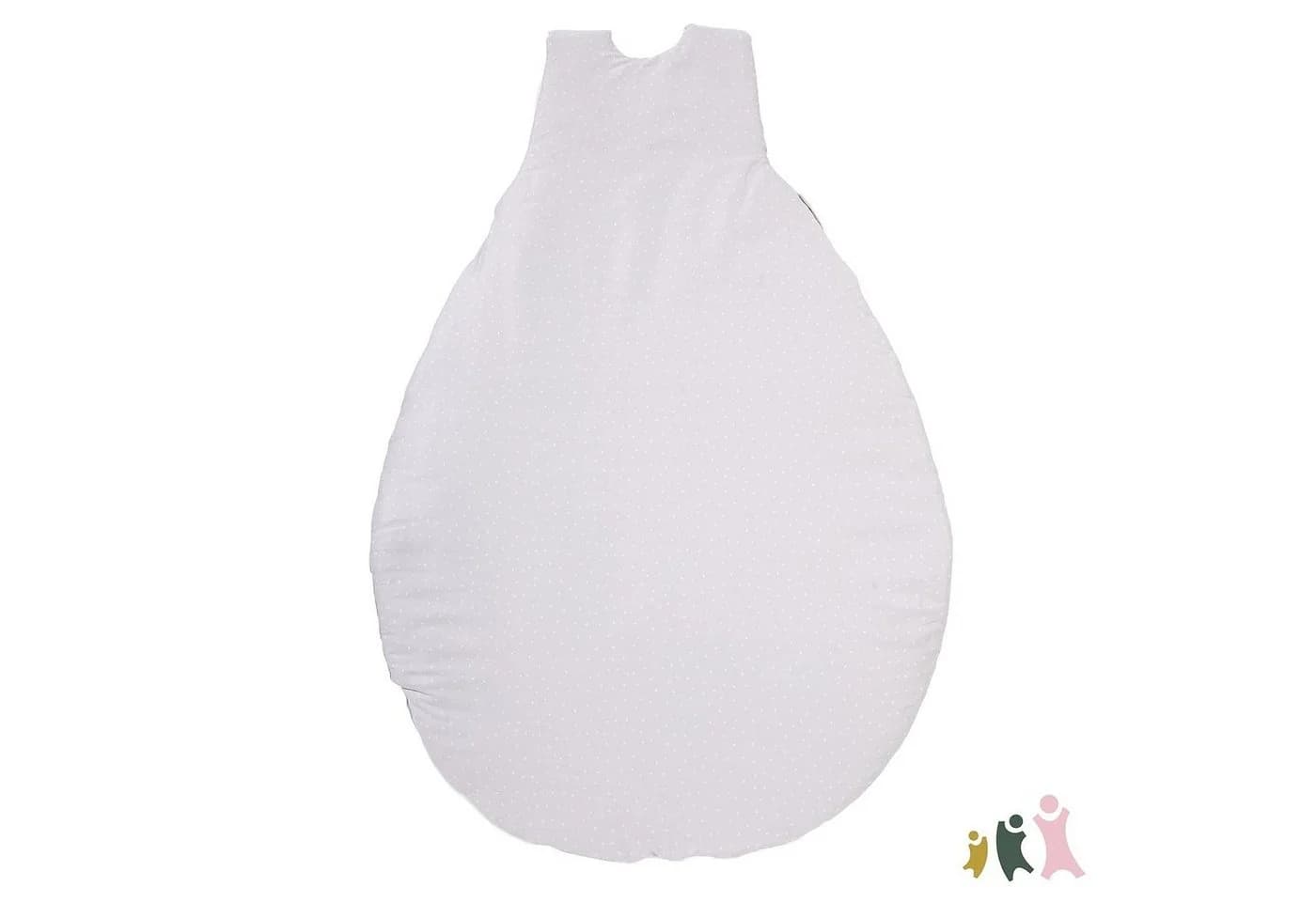 Geuther Babyschlafsack Bio-Baumwolle Sprinkled Grey 74-80