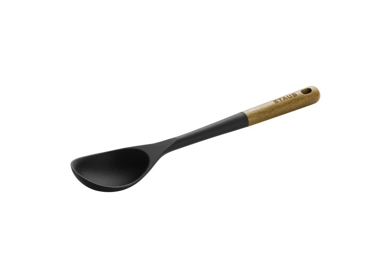Staub Servierlöffel Schwarz Silikon Ergonomischer Griff - Bild 2