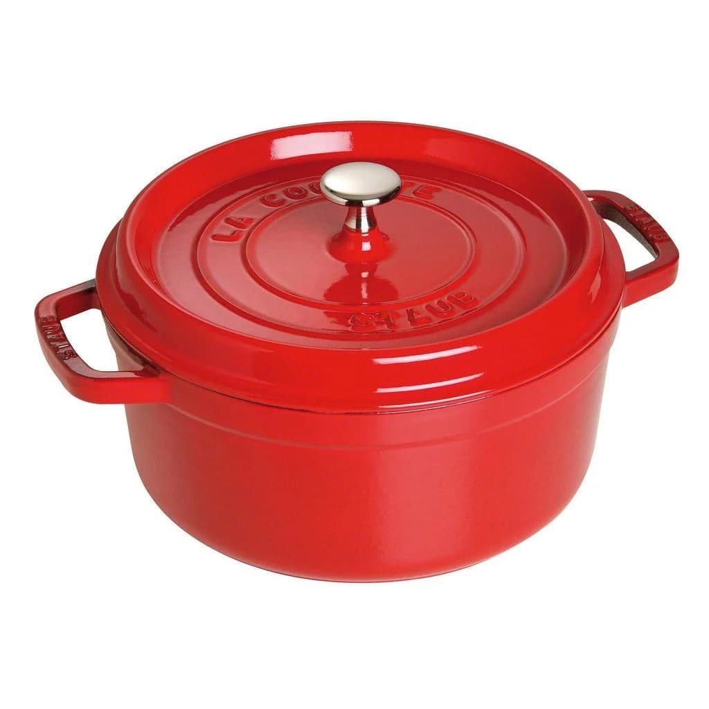 Staub LA Cocotte Schmortopf Rot 3,8 L Metall Backofengeeignet