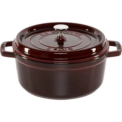 Staub La Cocotte 24 cm Schmortopf Rot Gusseisen