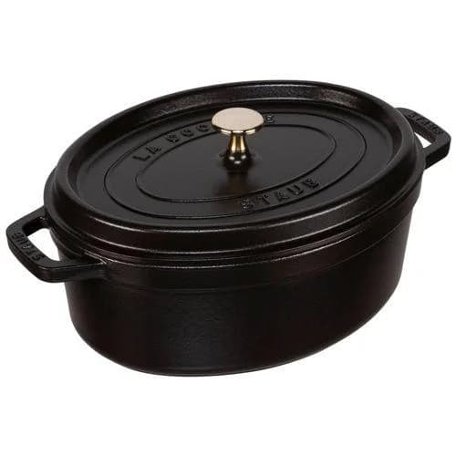 STAUB Cocotte Bräter Schwarz Gusseisen