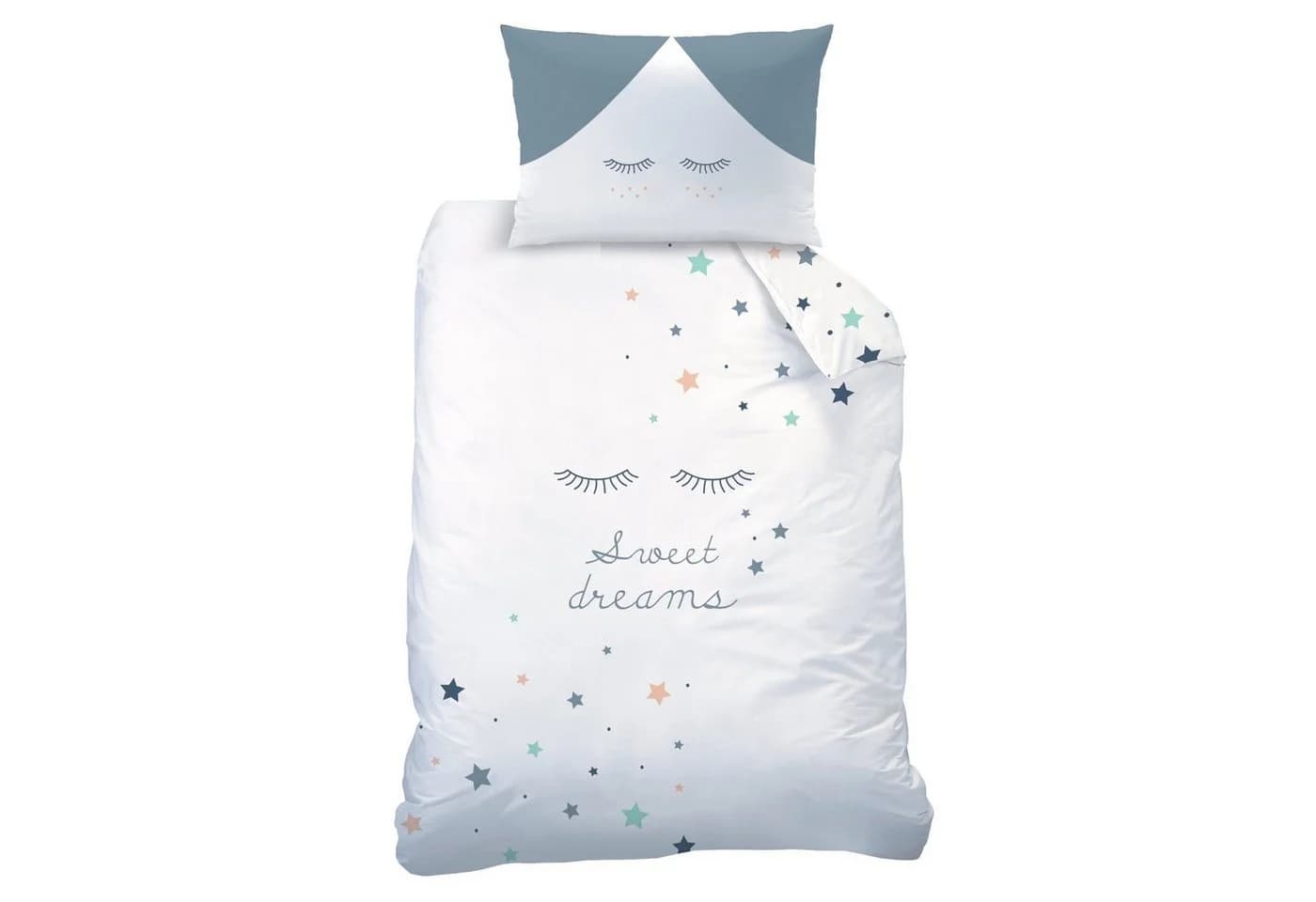 MTOnlinehandel Babybettwäsche Sweet Dreams 100x135 cm Biber - Bild 2