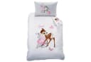 Disney Babybettwäsche Flanell Bambi Wendebettwäsche 100x135 cm Bild 2