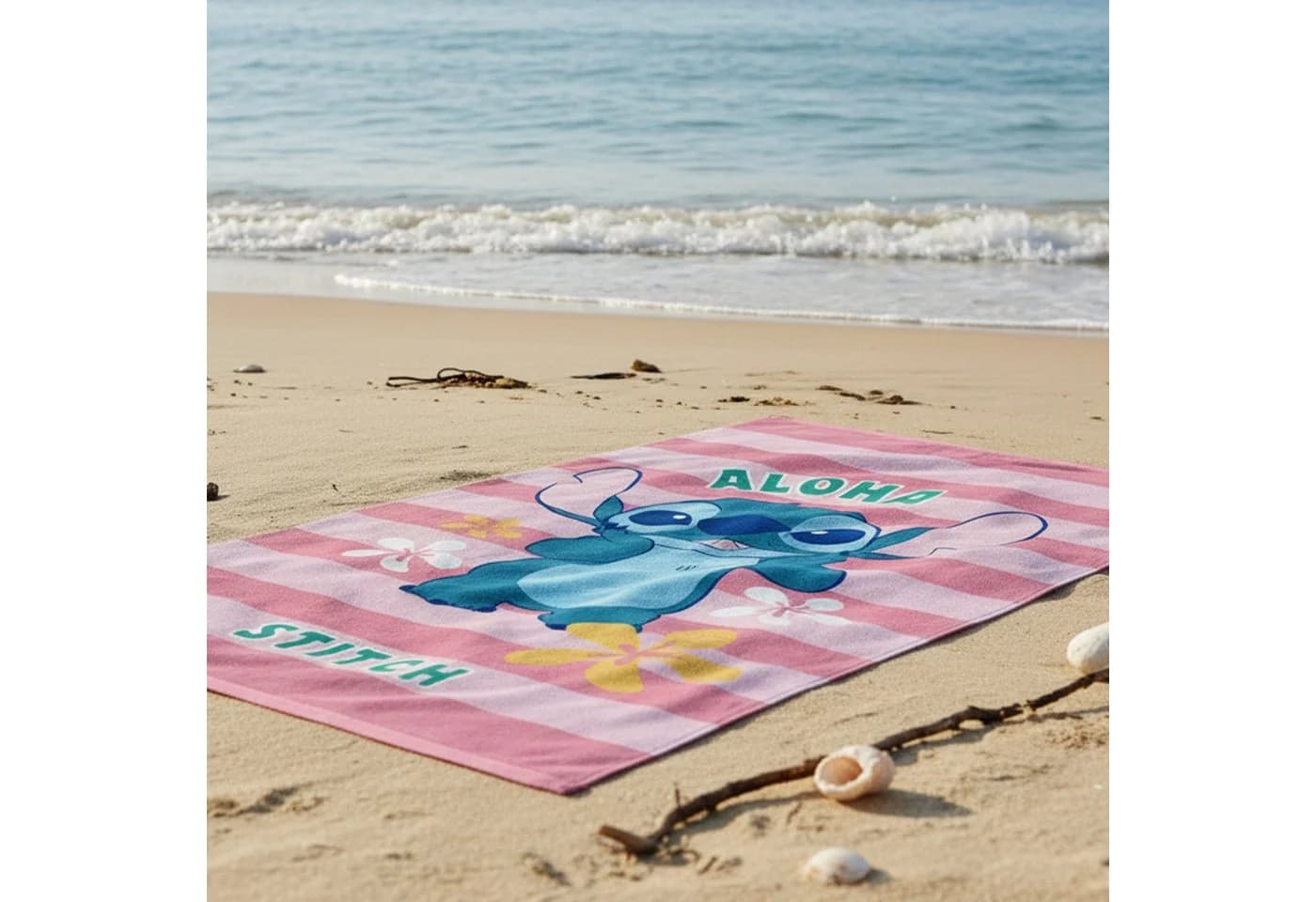 MTOnlinehandel Badetuch Disney Lilo & Stitch Bunt 100% Baumwolle - Bild 5