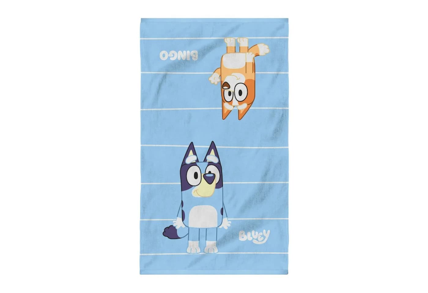 MTOnlinehandel Badetuch Bluey & Bingo Kinder 70x120 cm Baumwolle - Bild 2
