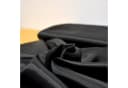 MAGAM-Stoffe Satin "Estelle" Schwarz einfarbig uni Meterware Bild 1