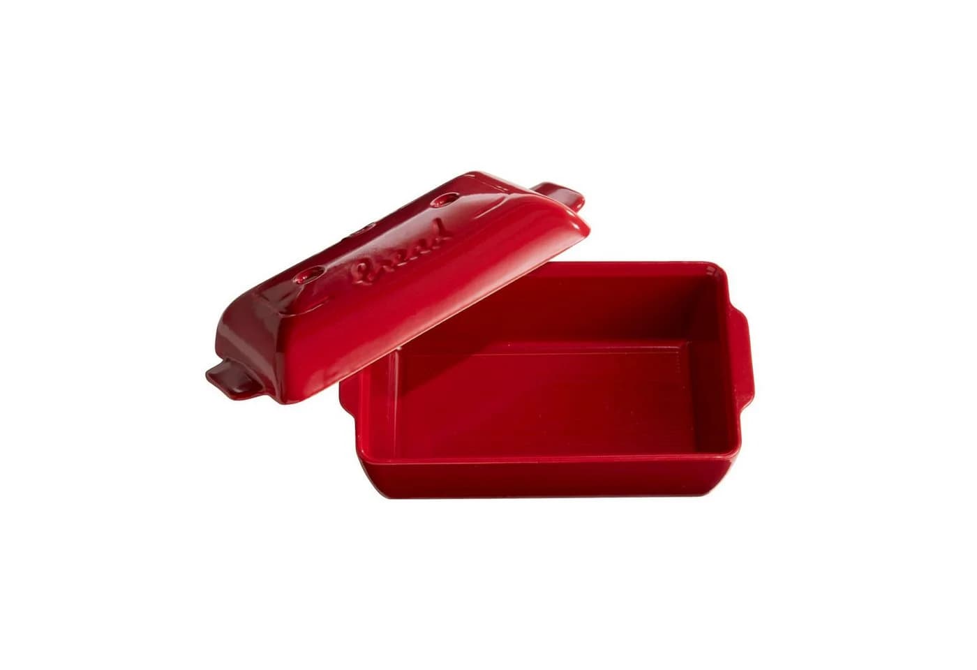 Emile Henry Brotbackform Grand Cru Rot Keramik