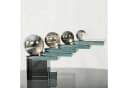 Quality Elegance Skulptur Luxus Silber Kristall Glas Design Deko Bild 2