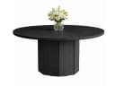 mukuhi Esstisch Rund 120 cm Schwarz Modern Bild 3