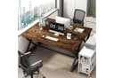 mukuhi Schreibtisch 180x80 cm mit Metallgestell Modern Bild 5