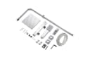 duschspa Duschsystem mit Thermostat und quadratischer Kopfbrause Bild 3