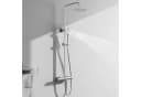 Aica Sanitär Duschsystem mit Thermostat & Regendusche Edelstahl Bild 1