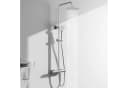 Aica Sanitär Duschsystem mit Thermostat & Regendusche Edelstahl Bild 2