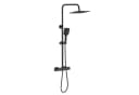 duschspa Duschsystem mit Thermostat 38°C & Regendusche 30x30cm Bild 1